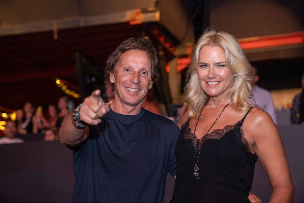 Valeria Mazza y Alejandro Gravier asistiendo al festival Starlite Marbella.