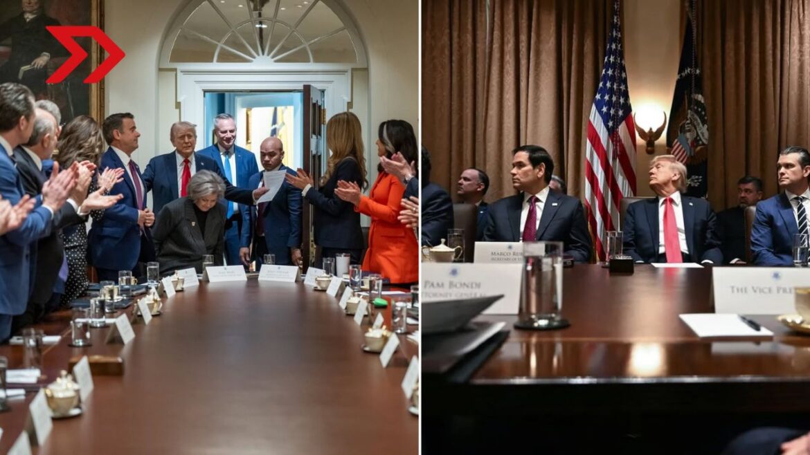 Donald Trump firmó una nueva orden ejecutiva para designar el inglés como el idioma oficial de Estado Unidos, provocando una discusión sobre su posible impacto en la política de su país.