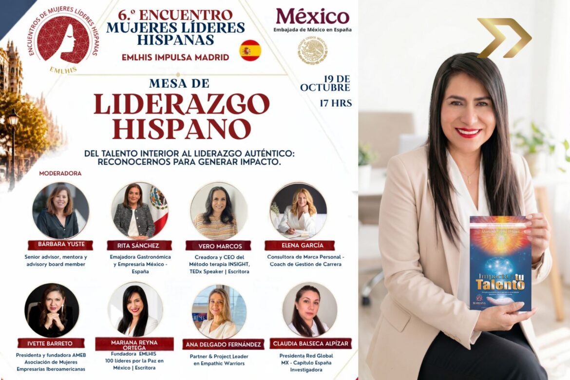 Mariana y Marcela Reyna Ortega en una edición anterior de EMLHIS Mujeres Líderes Hispanas.