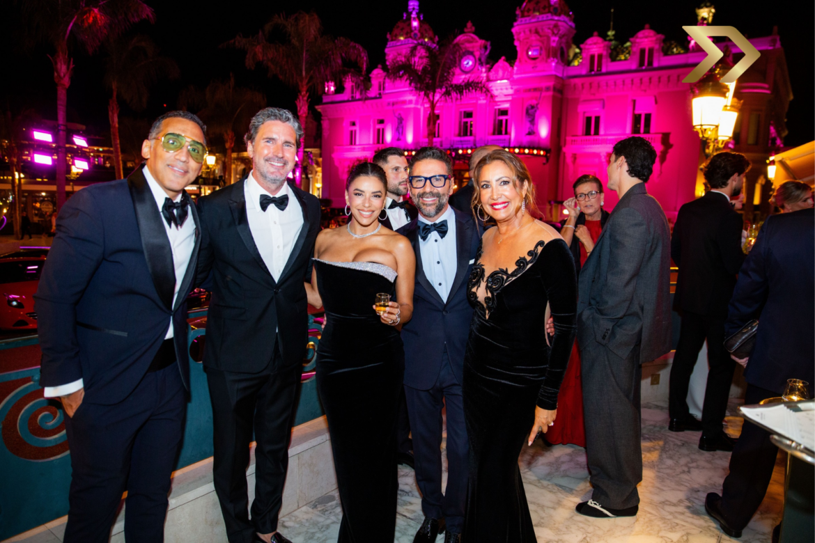 María Bravo, Eva Longoria y la princesa Estefanía de Mónaco en la Global Gift Gala Monaco.